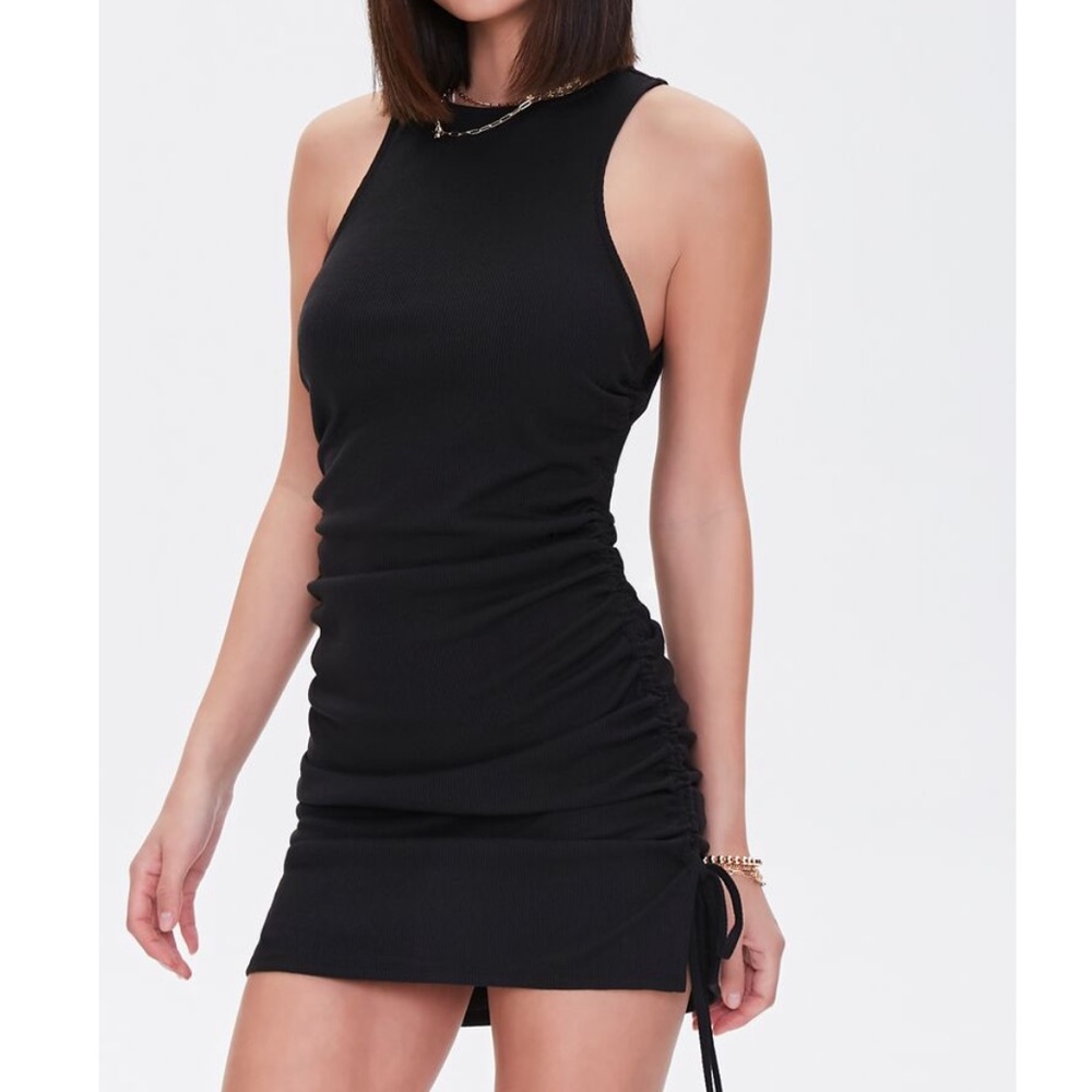 NWT- Sleeveless Mini Dress in Black. Size M.